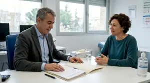 Consulta hospitalaria a cargo del especialista en cirugía plástica